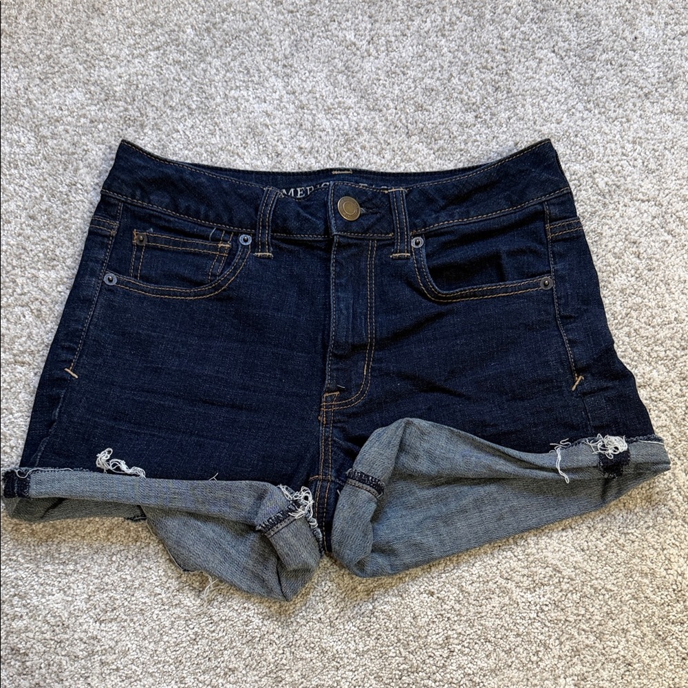 Denim Blue Women's Super Stretch Shorts *SIZE 8*